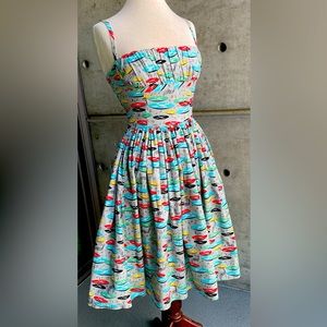 Size Small Bernie Dexter Paris Records Dress - EUC
